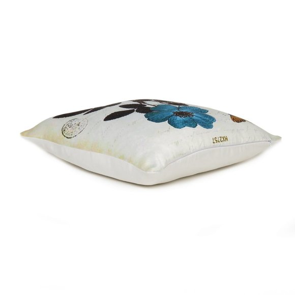 Oussum Digital Flower Print Cushion Pillow Cover Throw Pillow Case Decoration - Picture 2 of 4